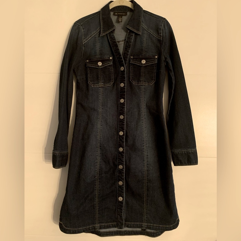 INC denim dress. Size 2. Never worn!